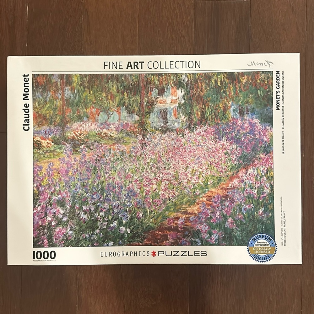 Monet’s Garden 1000-Piece Puzzle